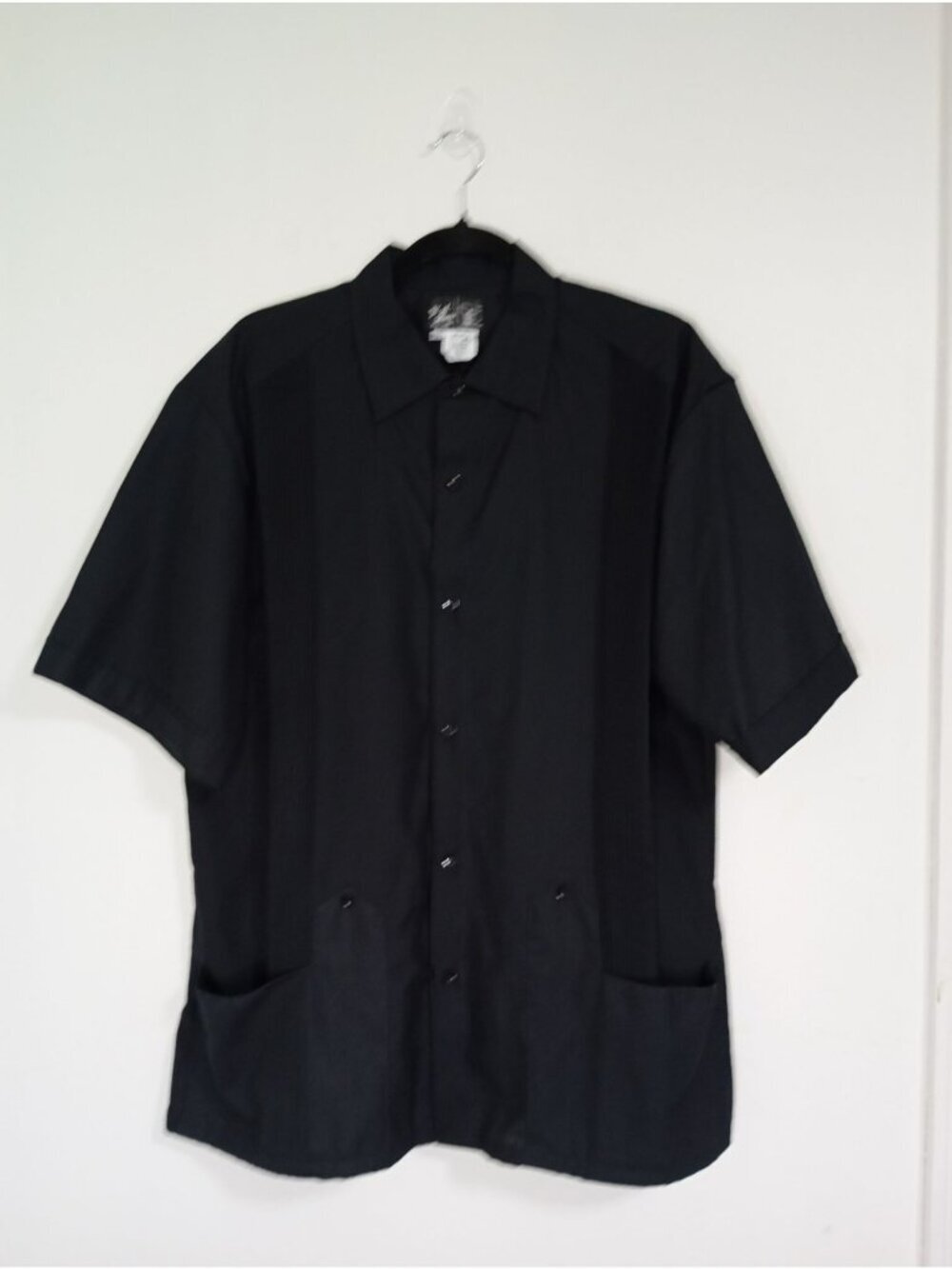 Y.A Bera Guayabera Shirt XXL Button-Up Mens Pocket Design Linen Cotton Blend